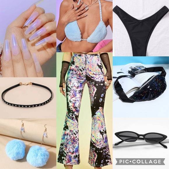 Handmade Other - LAST ONE Liquid Trip Full Rave Outfit